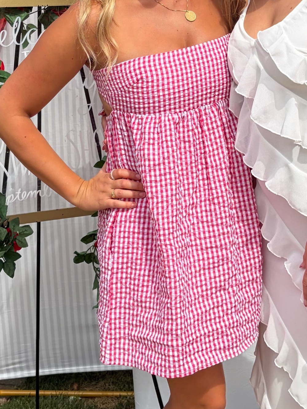 Picnic mini dress